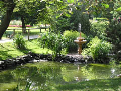 Pond in the Halifax Public Gardens